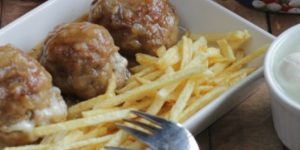 Recetas de labondigas rellenas de queso