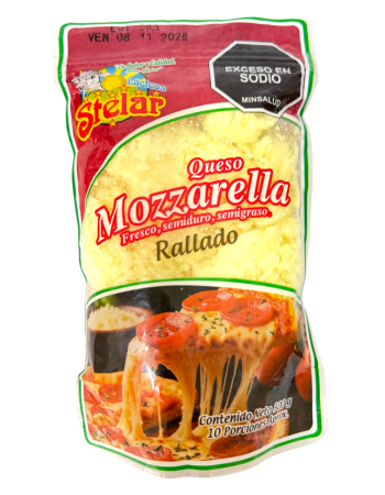 Queso Mozzarella Rallado